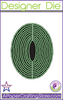 Wavy Oval 11pc Designer Die