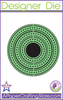 Triangle Circles 7pc Designer Die