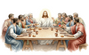 Last Supper Peel & Place