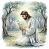 Jesus Holy Thursday 4 different images- ONLINE ONLY