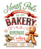 Christmas Gingerbread Peel & Place