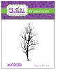 Winter Tree (large) Creative Imprints rubber stamp