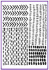 Pattern Markings embossing folder