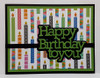 Heart Sentiments Collection "Happy Birthday to you" 2-pc (word & shadow) set