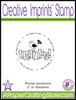 Lil' Tweet "Thanks" Creative Imprints rubber stamp