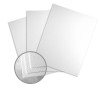 8.5" x 11"  Pearlescent Assorted White Paper #78lb text paper