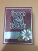 Heart Sentiments Collection "hope you feel better"  2-pc (word & shadow) set