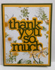 Heart Sentiments Collection "thank you so much"  2-pc (word & shadow) set