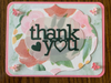 Heart Sentiments Collection "thank you so much"  2-pc (word & shadow) set