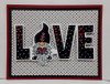 LOVE (Gnome) - Creative Imprints rubber stamp
