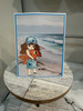 Little Lena Fishin' Lena Creative Imprints background rubber stamp