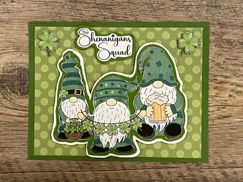 The Shenanigns Squad Creative Imprints 13-piece rubber stamp set