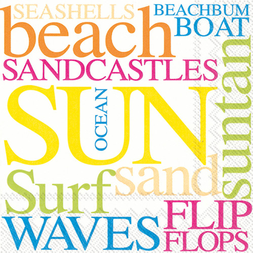 Beach Fun - pack of 2 cocktail