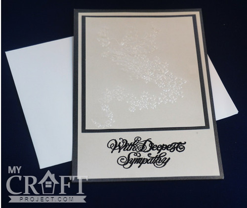 Peace Dove embossing folder