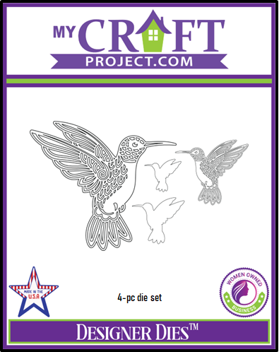 Hummingbird 4-pc die set