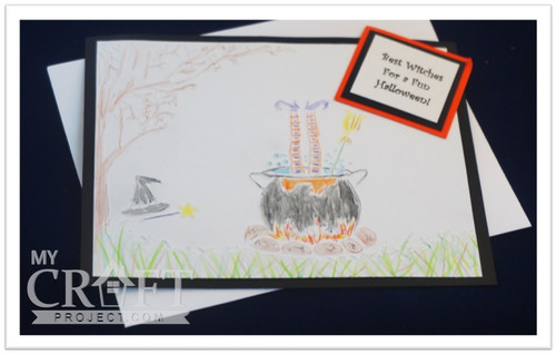 Witch's Brew embossing folder