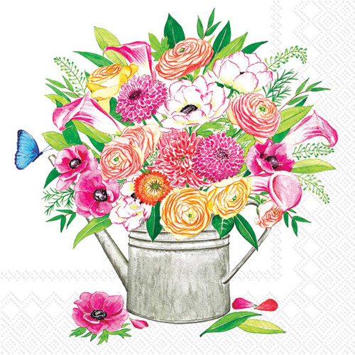 Garden Bouquet - pack of 2 cocktail napkins