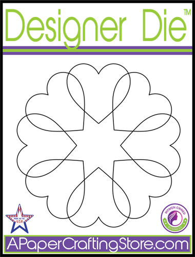 Interlocking Hearts Wreath Designer Die™