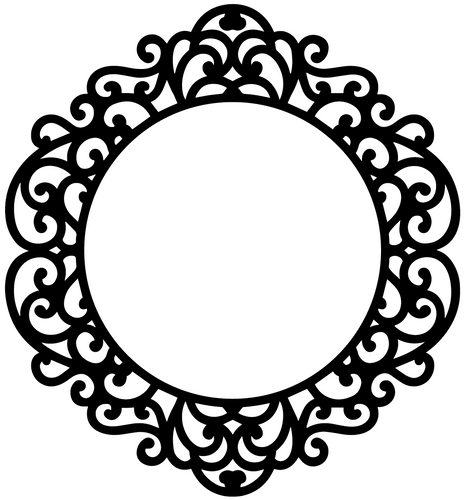 Scroll Frame w/Open Center Designer Die™