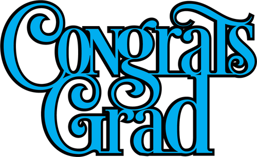 Congrats Grad 2-pc Designer Die™