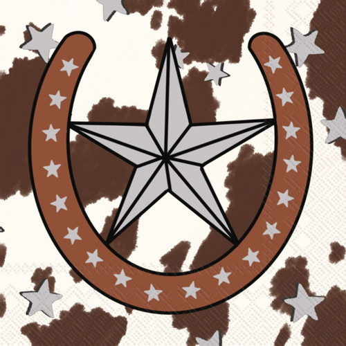 Horseshoe - pack of 2 cocktail napkins