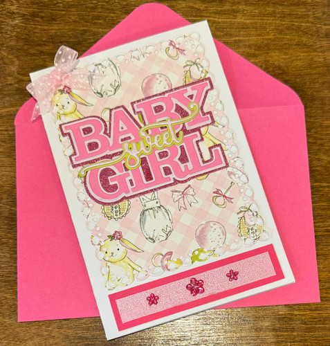 Baby Girl (sweet) Designer Die™ 5-pc set