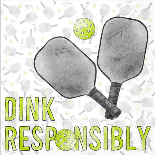 Dink Responsibly - pack of 2 cocktail napkins