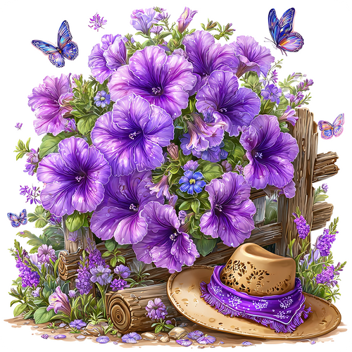 Sun Bonnet - Petunia Peel & Place - AVAILABLE ONLINE ONLY