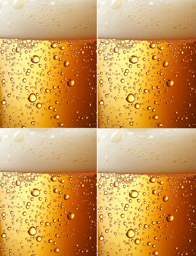 Iced Cold Beer Background Peel & Place