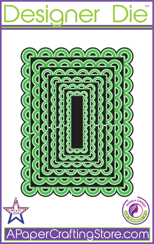 Nested 6pc Fat Loops Designer Die