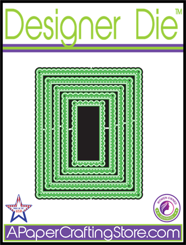 Hollow Loop w/ Dashes 5pc Nested Designer Die