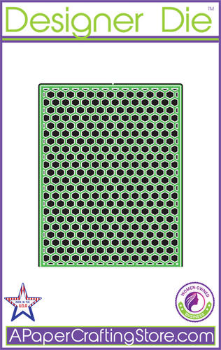 Honeycomb Background Designer Die