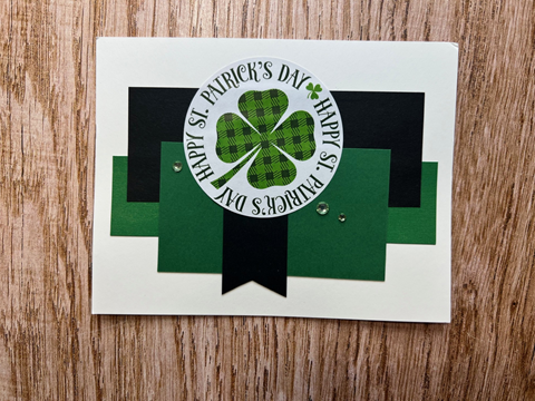 St Patrick's Day 4-Leaf Clover Seals Peel & Place - ONLINE ONLY