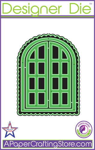 Open Window w/ Wavy Arch Designer Die