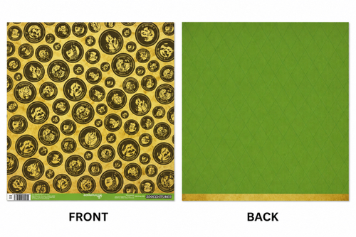 ZooVentures-Double-Sided Scrapbook Paper (12x12)