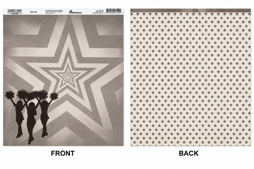 Game Day Double Sided Scrapbook Paper (12x12)