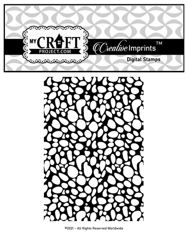 Stone background Digital Imprints stamp