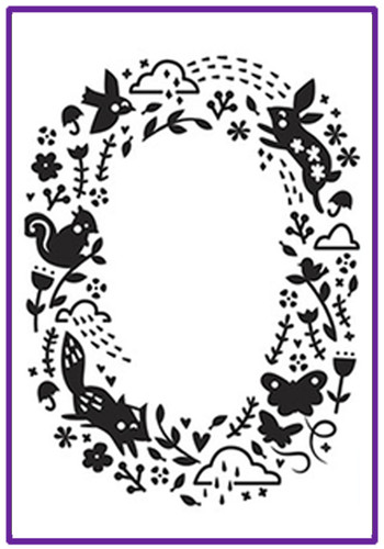 Animal Pattern embossing folder