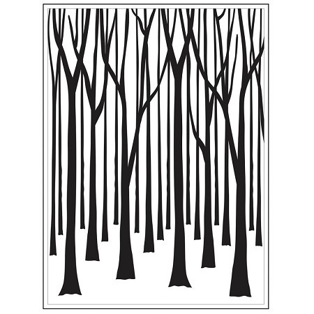 Tree Trunks Embossing Folder by Darice