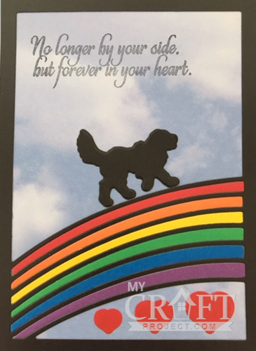 Rainbow Bridge 13 pc clear stamp set