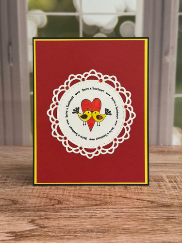 Lil' Tweet "You're A Tweetheart" Creative Imprints rubber stamp