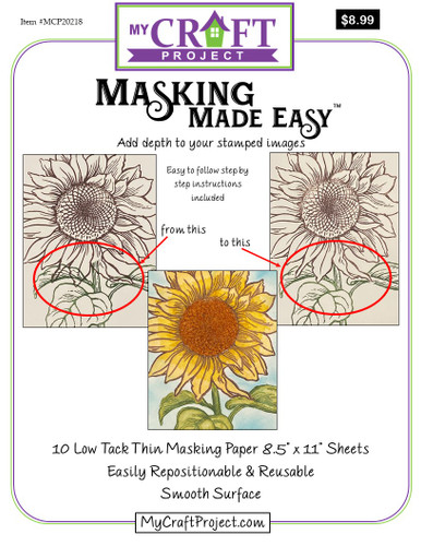 Masking Made Easy - full size sheets