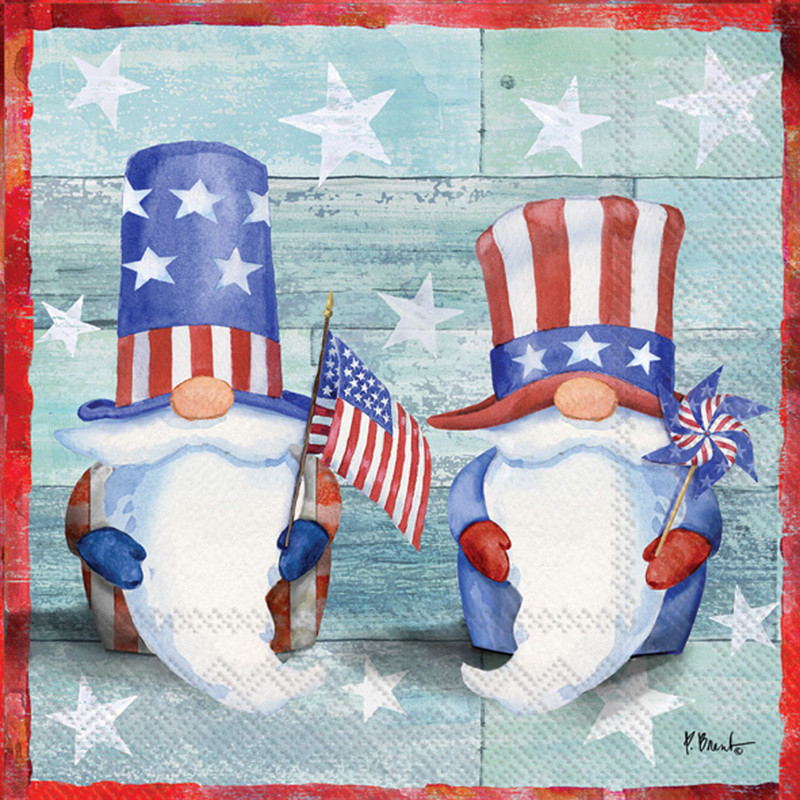 Freedom Gnomes  - pack of 2 cocktail