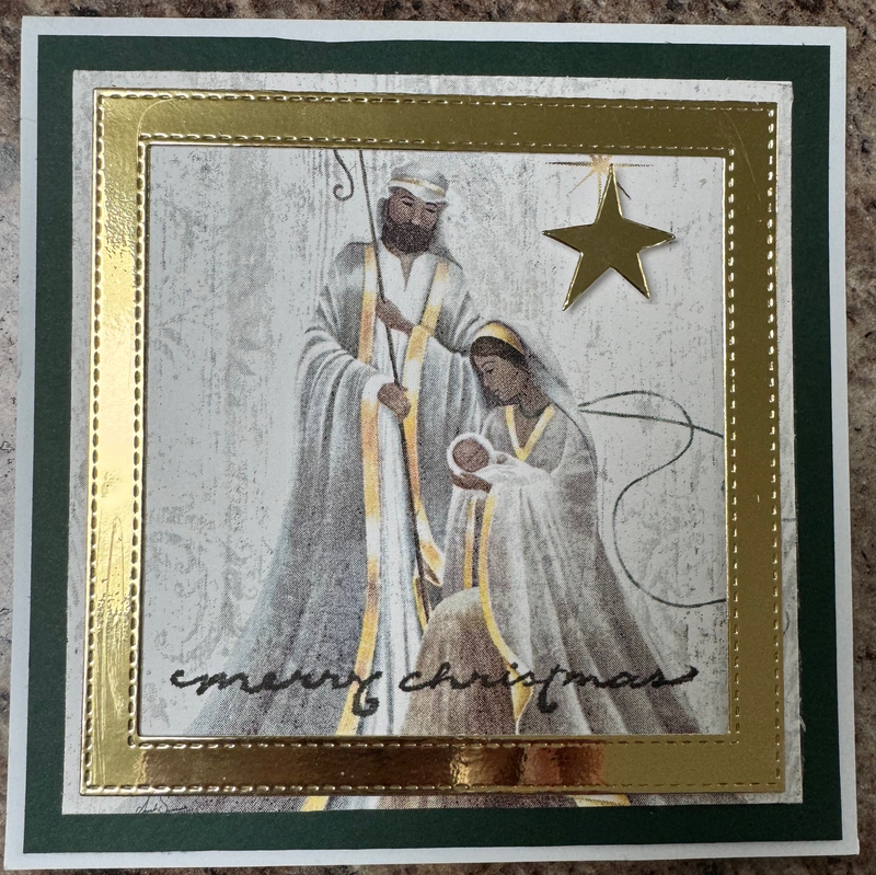 Holy Family - pack of 2 cocktail napkins