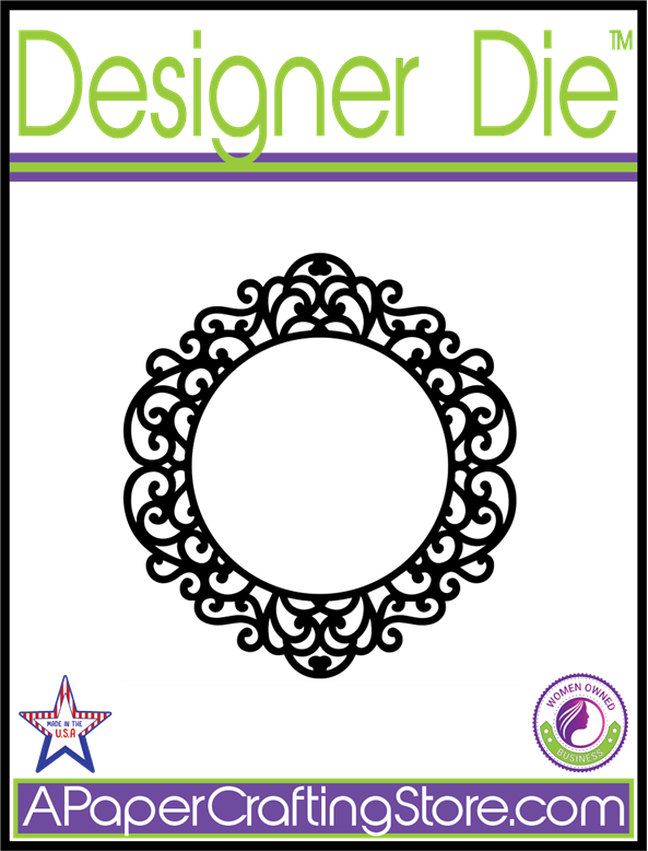 Scroll Frame w/Open Center Designer Die™