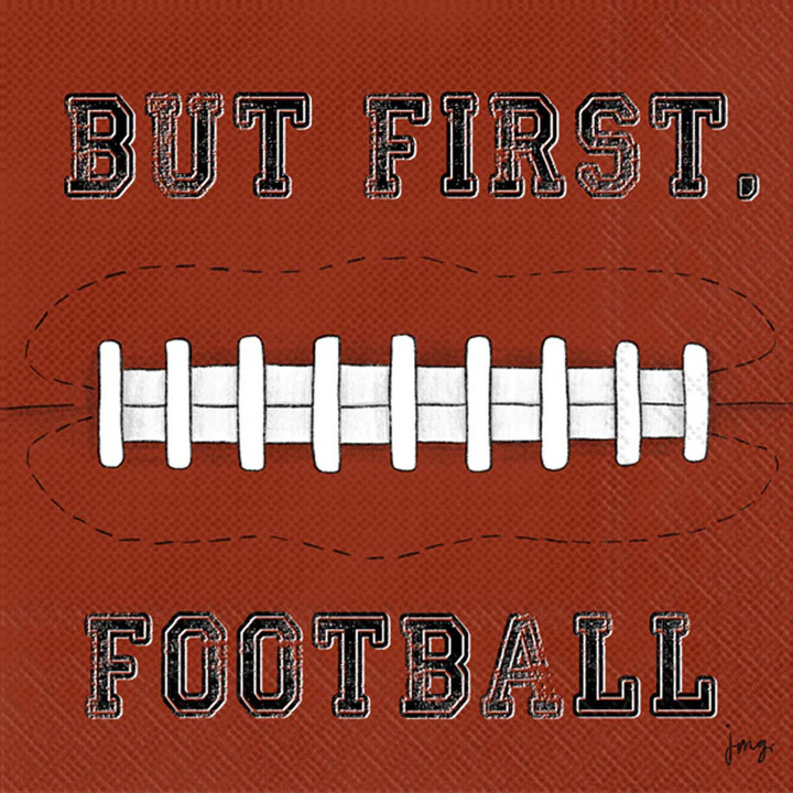 Football First - pack of 2 beverage napkins