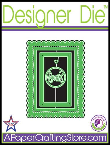 Smile Happy Frame Designer Die