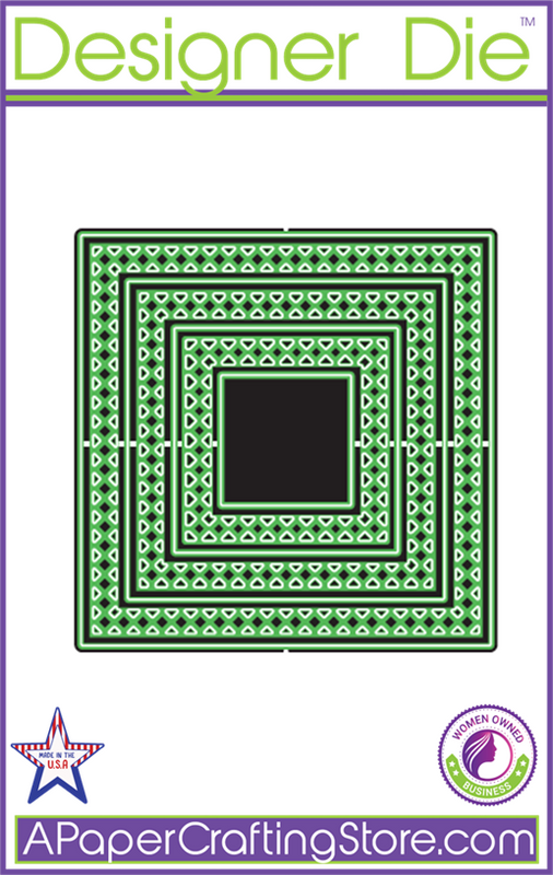 Diamond Square 7pc Designer Die