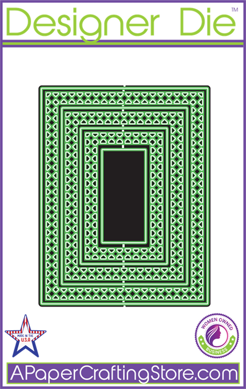 Triangle Rectangles 7pc Designer Die