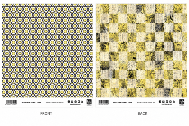 Thumbo-Double-Sided Scrapbook Paper (12x12)